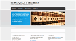 Desktop Screenshot of lawturner.com